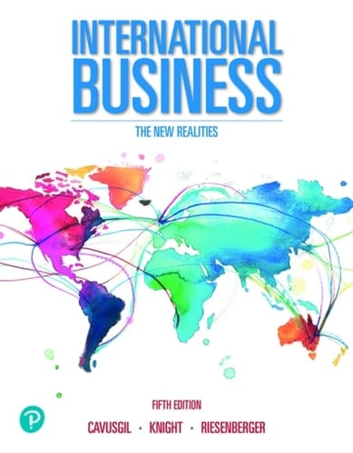 International Business: The New Realities (Pearson+)