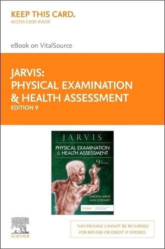 Physical Examination and Health Assessment - Elsevier eBook on VitalSource (Retail Access Card)