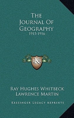 The Journal Of Geography: 1915-1916