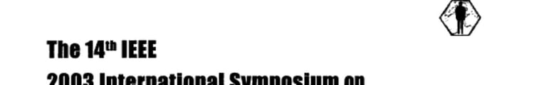 The 14th IEEE 2003 International Symposium on Personal, Indoor, and Mobile Radio Communications Proceedings : PIMRC2003 : September 7-10, 2003, Beijing, China