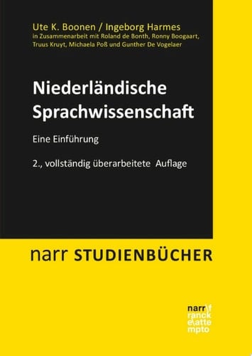 Niederländische Sprachwissenschaft Eine Einführung