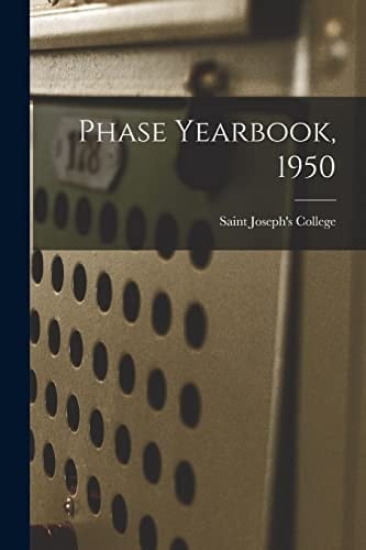 Phase Yearbook, 1950