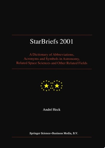 StarBriefs 2001