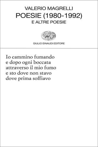 Poesie (1980-1992) e altre poesie