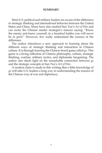 Learning from the Stones A Go Approach to Mastering China's Strategic Concept, Shi