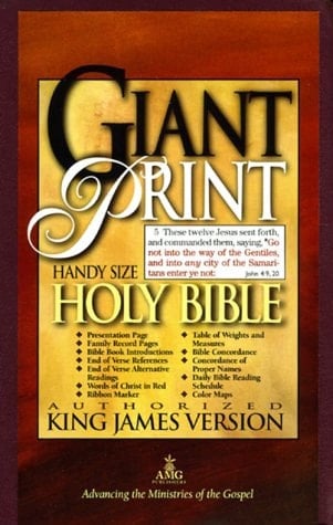 Giant Print Bible