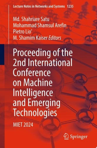 Proceeding of the 2nd International Conference on Machine Intelligence and Emerging Technologies