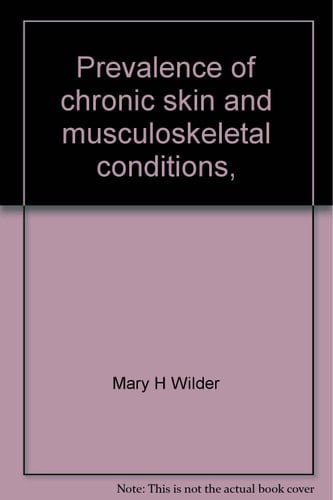 Prevalence of Chronic Skin and Musculoskeletal Conditions, United States, 1969