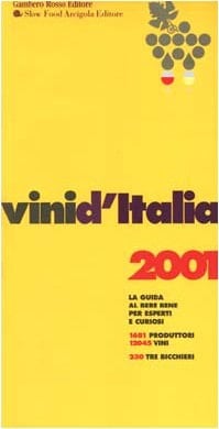 Vini d'Italia 2001