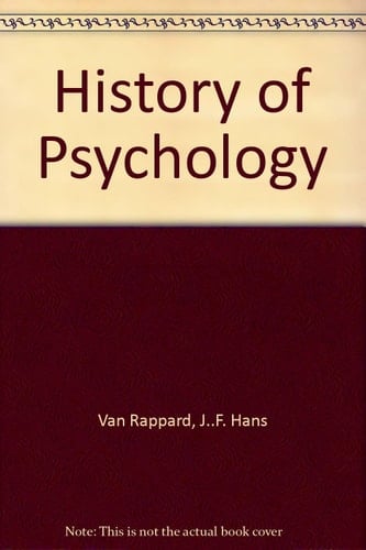 History of Psychology