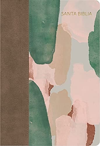 NVI Biblia Letra Grande Tamaño Manual, Multicolor Símil Piel