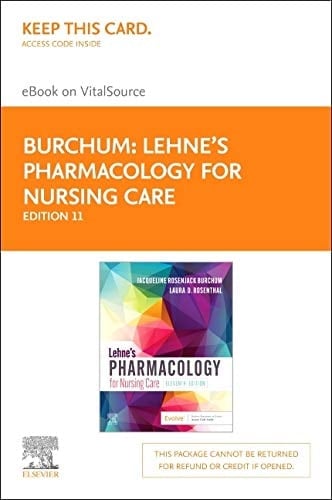 Lehne's Pharmacology for Nursing Care - Elsevier eBook on VitalSource (Retail Access Card)