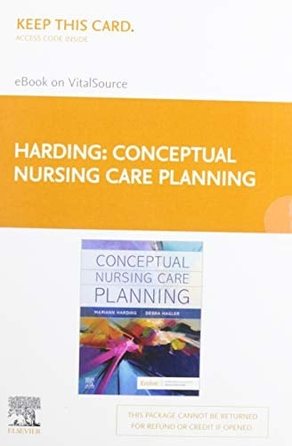 Conceptual Nursing Care Planning - Elsevier E-Book on VitalSource (Retail Access Card)