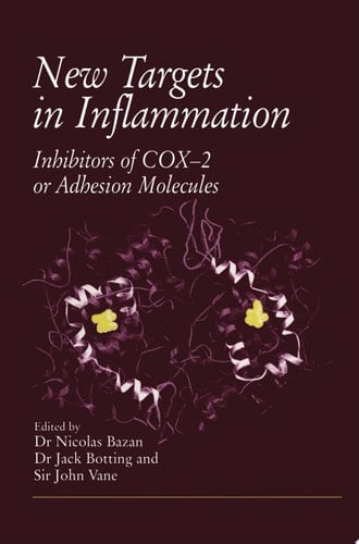 New Targets in Inflammation Inhibitors of COX-2 or Adhesion Molecules Proceedings of a conference held on April 15–16, 1996, in New Orleans, USA, supported by an educational grant from Boehringer Ingelheim