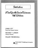 Statistics: A tool for the social sciences