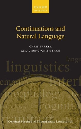 Continuations and Natural Language