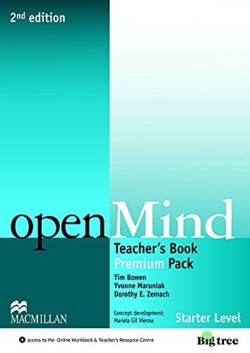 Open Mind 2nd Edition AE Starter Level Teacher's Edition Premium Pack