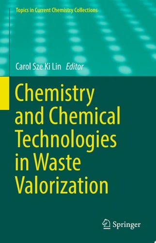 Chemistry and Chemical Technologies in Waste Valorization