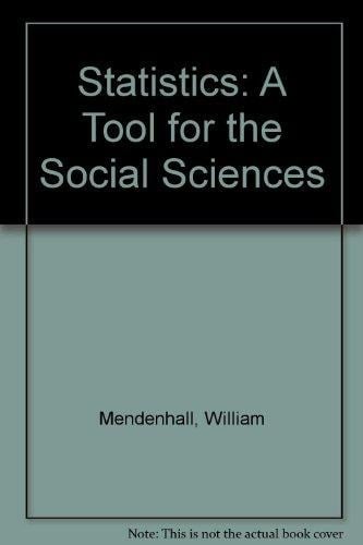 Statistics: A tool for the social sciences