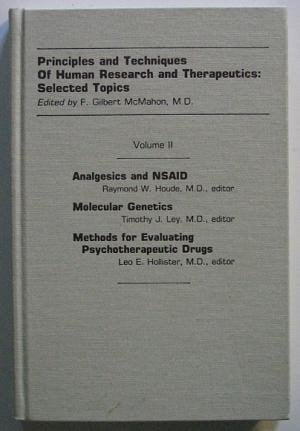 Principles and Techniques of Human Research and Therapeutics: Selected Topics : Analgesics and Nsaid