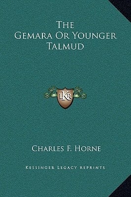 The Gemara Or Younger Talmud
