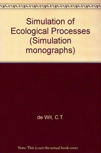 Simulation of Ecological Processes (Simulation Monographs)