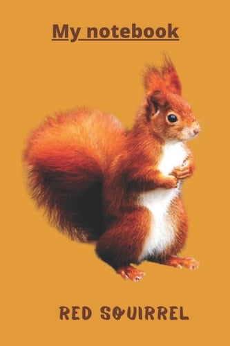 My Notebook - Red Squirrel