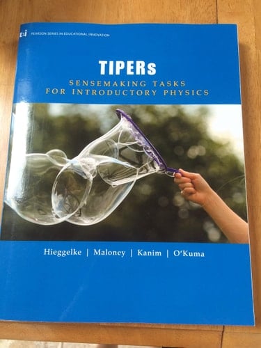 TIPERs Sensemaking Tasks for Introductory Physics