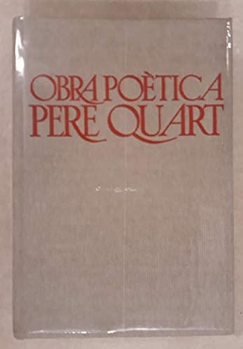 Obra poètica (Obres completes de Joan Oliver ; 1) (Catalan Edition)