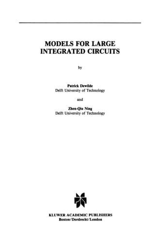 Models for Large Integrated Circuits