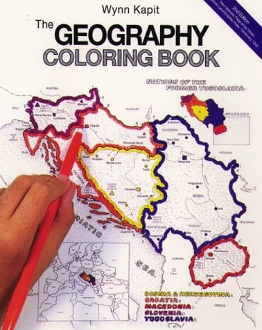 The Geography Coloring Book