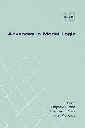 Advances in Modal Logic