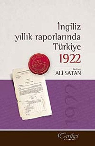 Annual report on Turkey for 1922