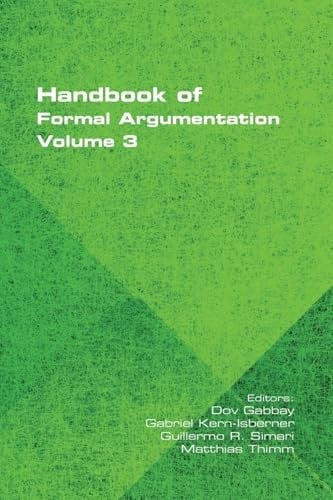 Handbook of Formal Argumentation. Volume 3