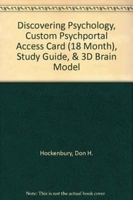 Discovering Psychology + Custom Psychportal Access Card (18 Month) + Study Guide + 3d Brain Model