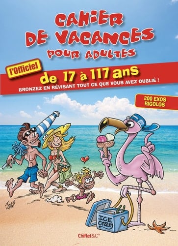 Cahier de vacances pour adultes