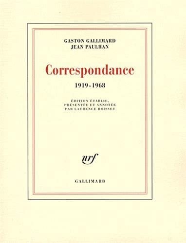 Correspondance 1919-1968