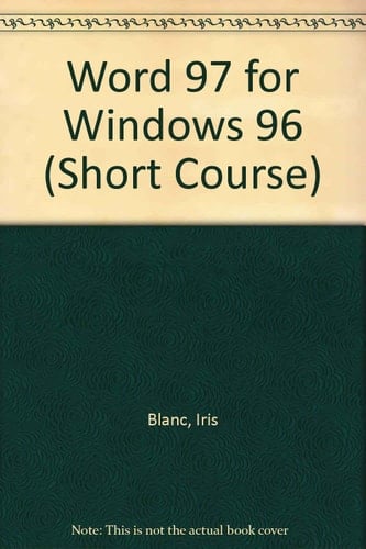 Short Course for Word 97 Introductory
