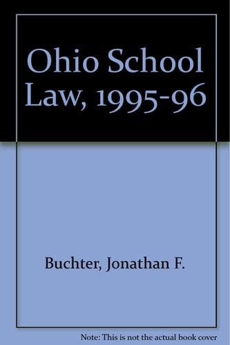 Ohio School Law, 1995-1996