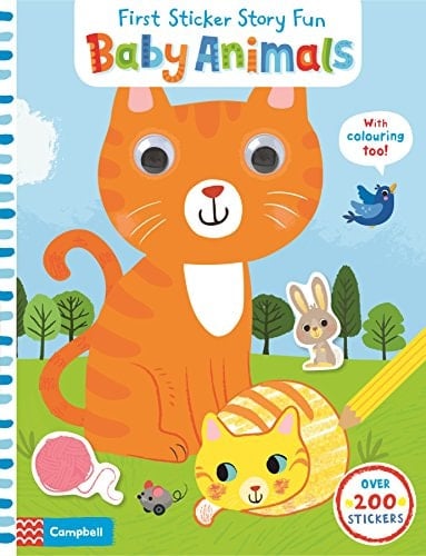 First Sticker Story Fun: Baby Animals