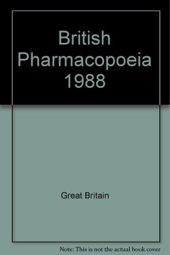 British Pharmacopoeia Addendum 1990