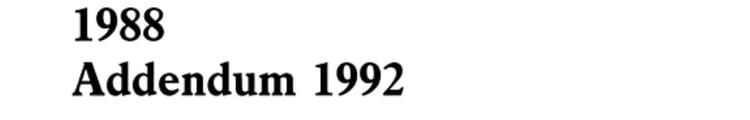British Pharmacopoeia 1988 Addendum 1992