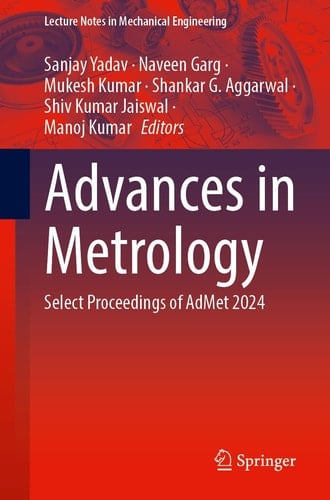 Advances in Metrology Select Proceedings of AdMet 2024