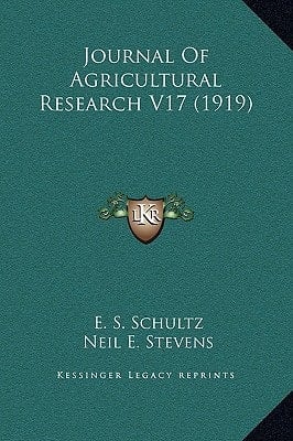 Journal of Agricultural Research V17 (1919)
