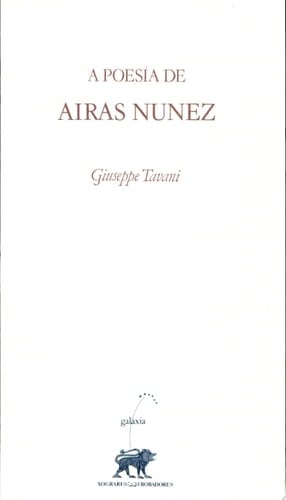 A poesía de Airas Nunez