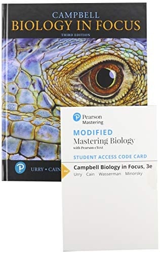 Campbell Biology in Focus & Modified Mastering Biology/Et Vp Access Card Campbell Biology Focus