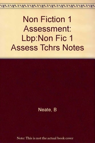 Non Fiction 1 Assessment