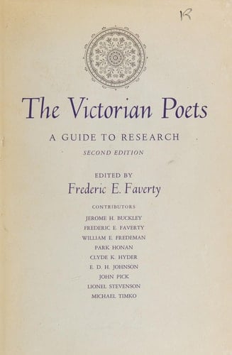 Victorian Fiction A Guide to Research