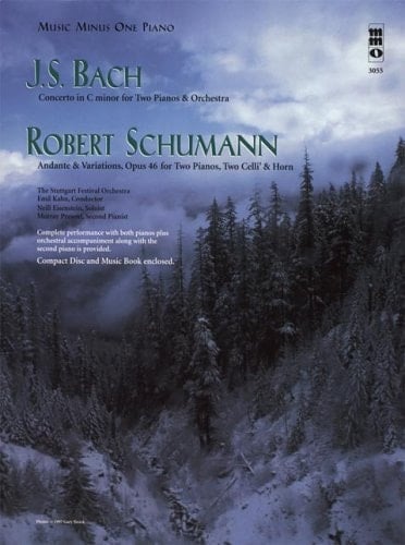 J. S. Bach Concerto for 2 Pianos C Minor, Bwv1060; Schumann Andante and Variations for 2 P