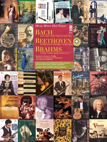 The Three Bs Bach / Beethoven / Brahms: Music Minus One Violin